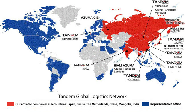 World Map Network