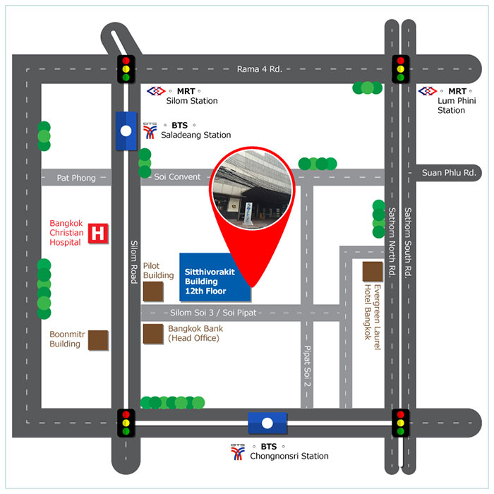 Siam Azuma Map